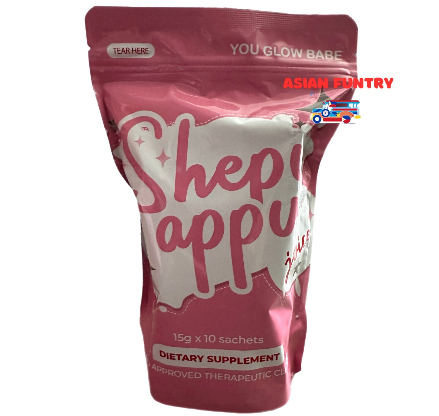 1You Glow Babe Shepu Appu Juice 15gX10 sachets - Asian Funtry