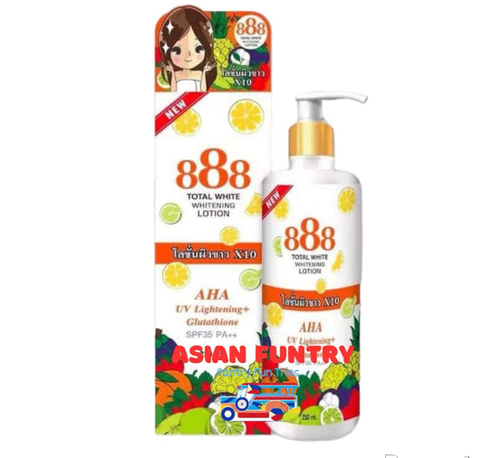 888 Total White whitening lotion 250ml (Product of Thailand) - Asian Funtry