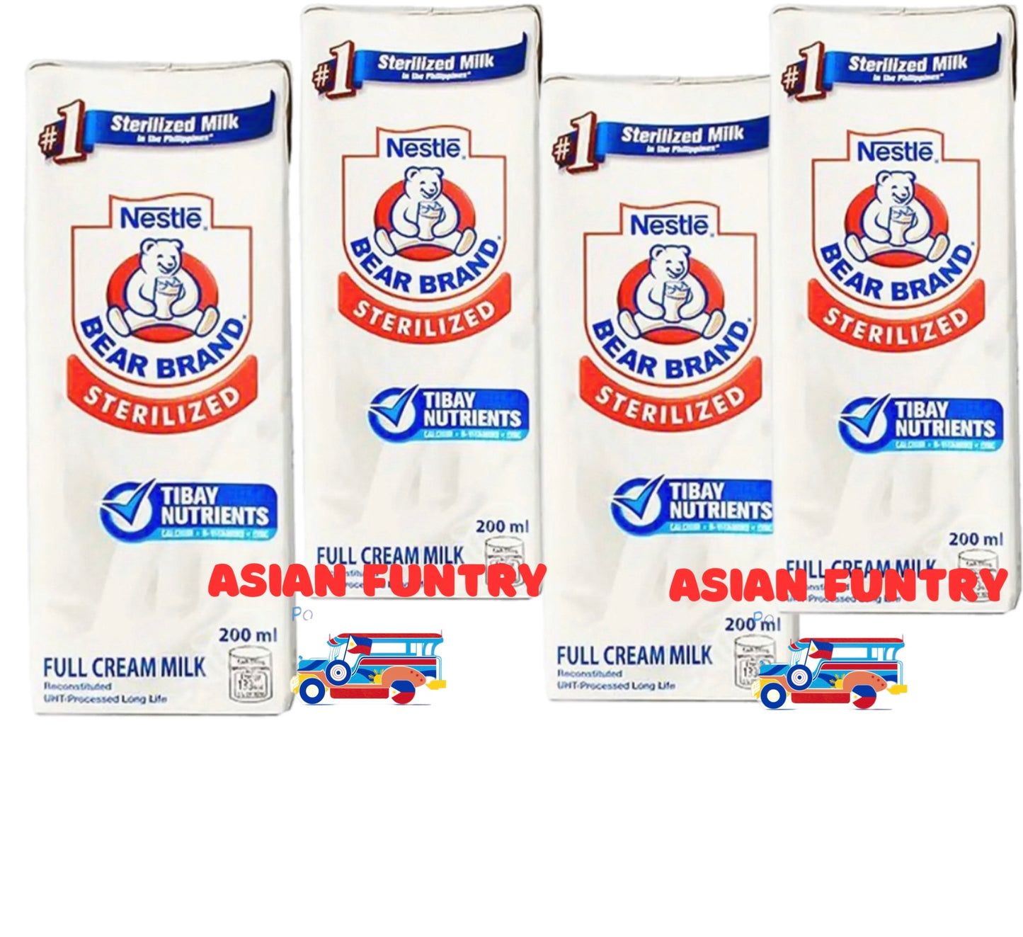 Stay nourished on-the-go with Bear Brand Sterilized Milk Full Cream Milk whether at work or school.&nbsp;Bear Brand's Full Cream Sterilized Milk is packed with tibay nutrients that provide essential benefits for your health. With its rich and creamy taste, this 200ml Tetra Pack is a convenient and nutritious choice for all your dairy needs. Trust in the expertise of Bear Brand to deliver quality and nourishment in every sip.