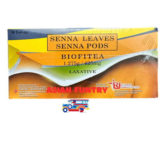 Biofitea is a natural laxative that gently and effectively aids in digestion and relieves constipation. Each box contains 30 teabags filled with 1.275g of the finest ingredients for optimal results. Improve your digestive health and feel lighter and more energized with Biofitea.