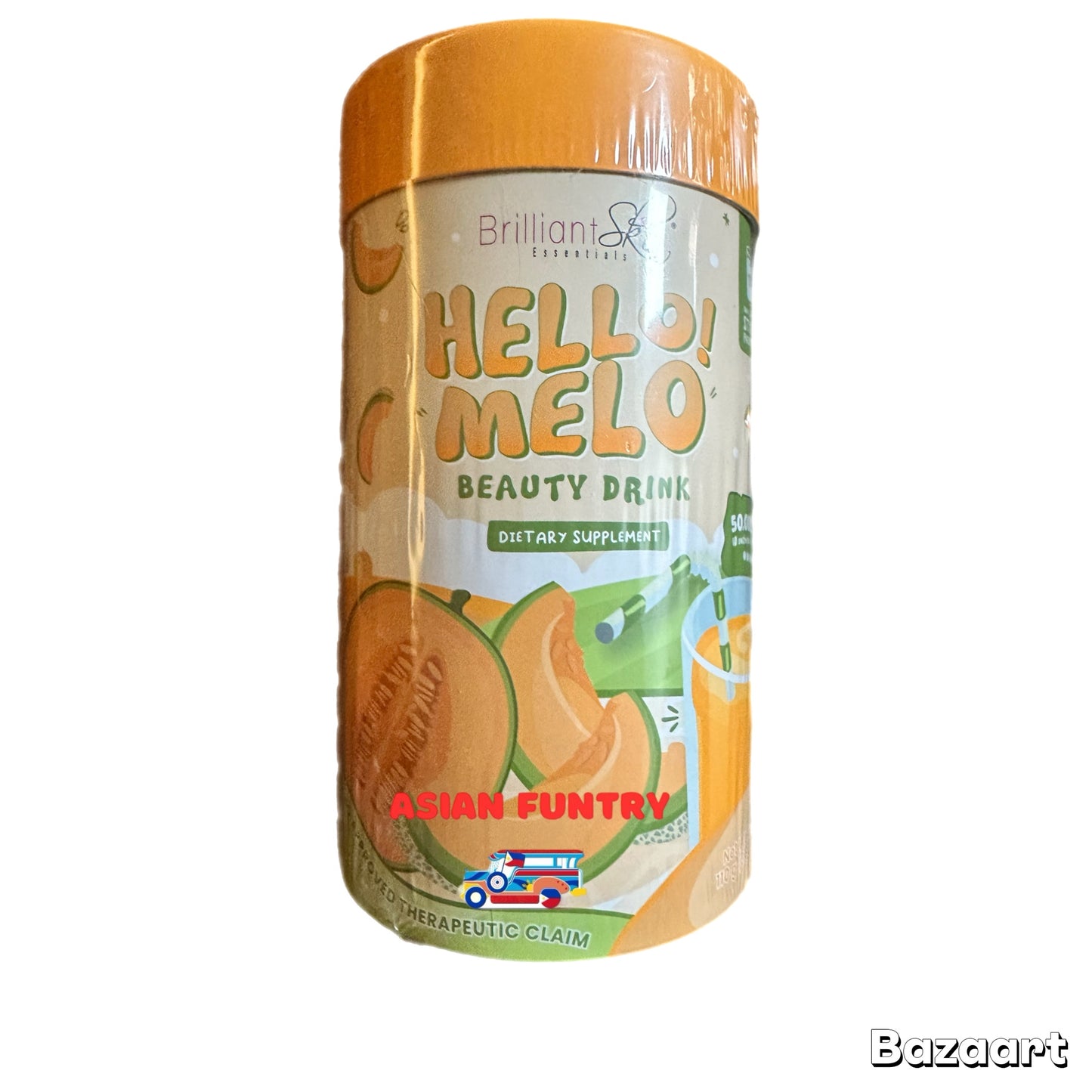 Enjoy the delicious Melon flavor while giving your skin the nourishment it craves. Elevate your beauty ritual with Brilliant Skin Hello! Melo Beauty drink, the tasty way to unlock the full potential oof your skin's radiance. Cheers to beauty from inside out!