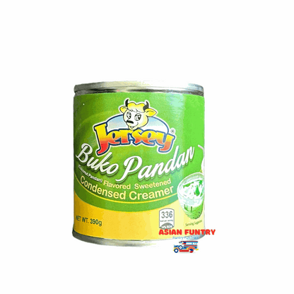 Indulge in the rich and creamy flavor of our Jersey Buko Pandan Condensed Creamer. Made with real buko pandan, our creamer is perfect for adding a delicious touch to your desserts, baking, and cooking. Bring the taste of home to your kitchen and satisfy your cravings for a scrumptious buko salad. With this creamer, you can elevate any dish with ease.