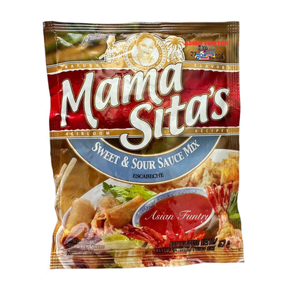 Mama Sita's Sweet and Sour sauce mix is an ideal choice for Escabeche and other dishes, as well as for creating flavorful dips and sauces.