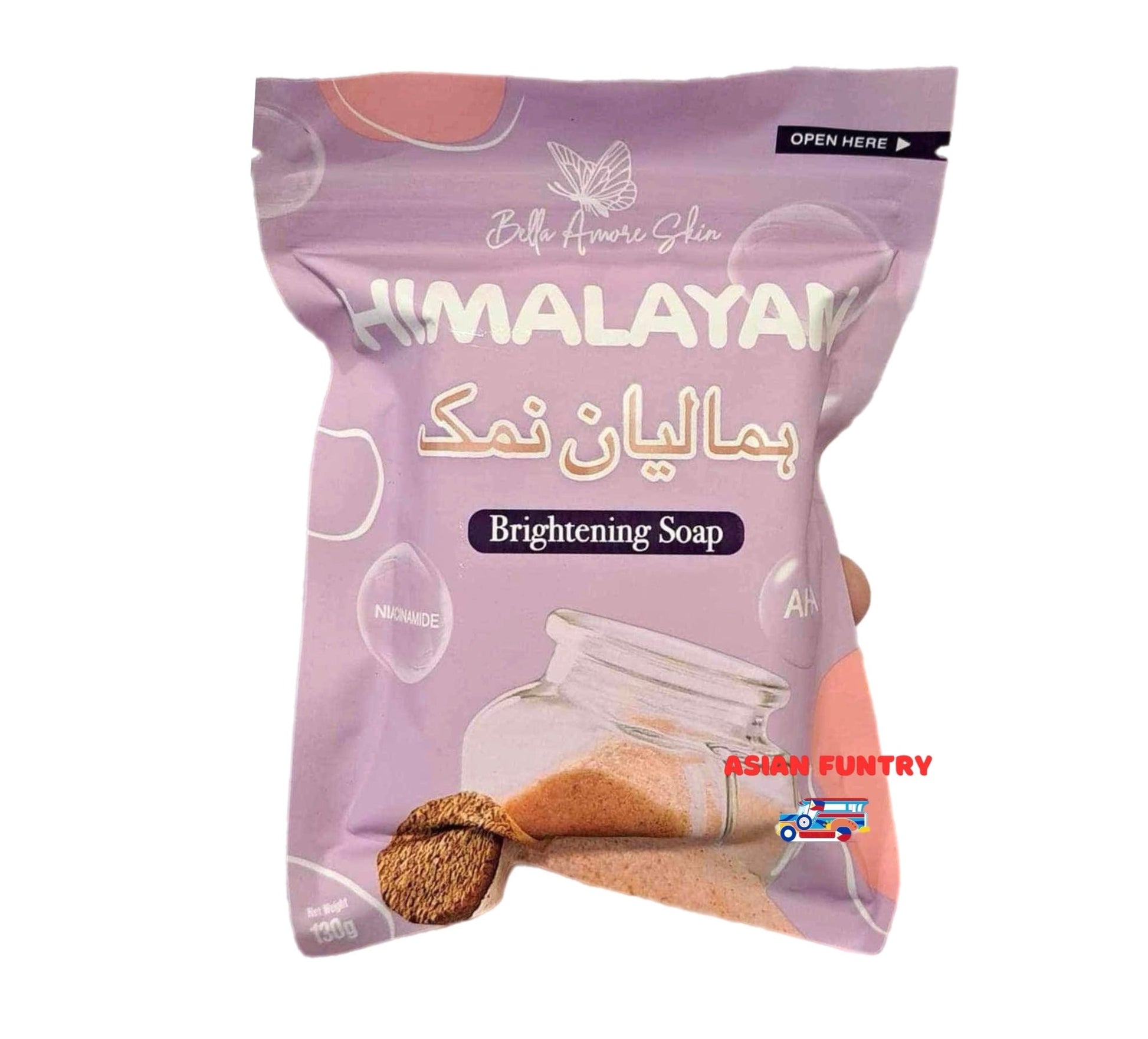 Bella Amore Skin Himalayan Brightening Soap (130g) - Asian Funtry