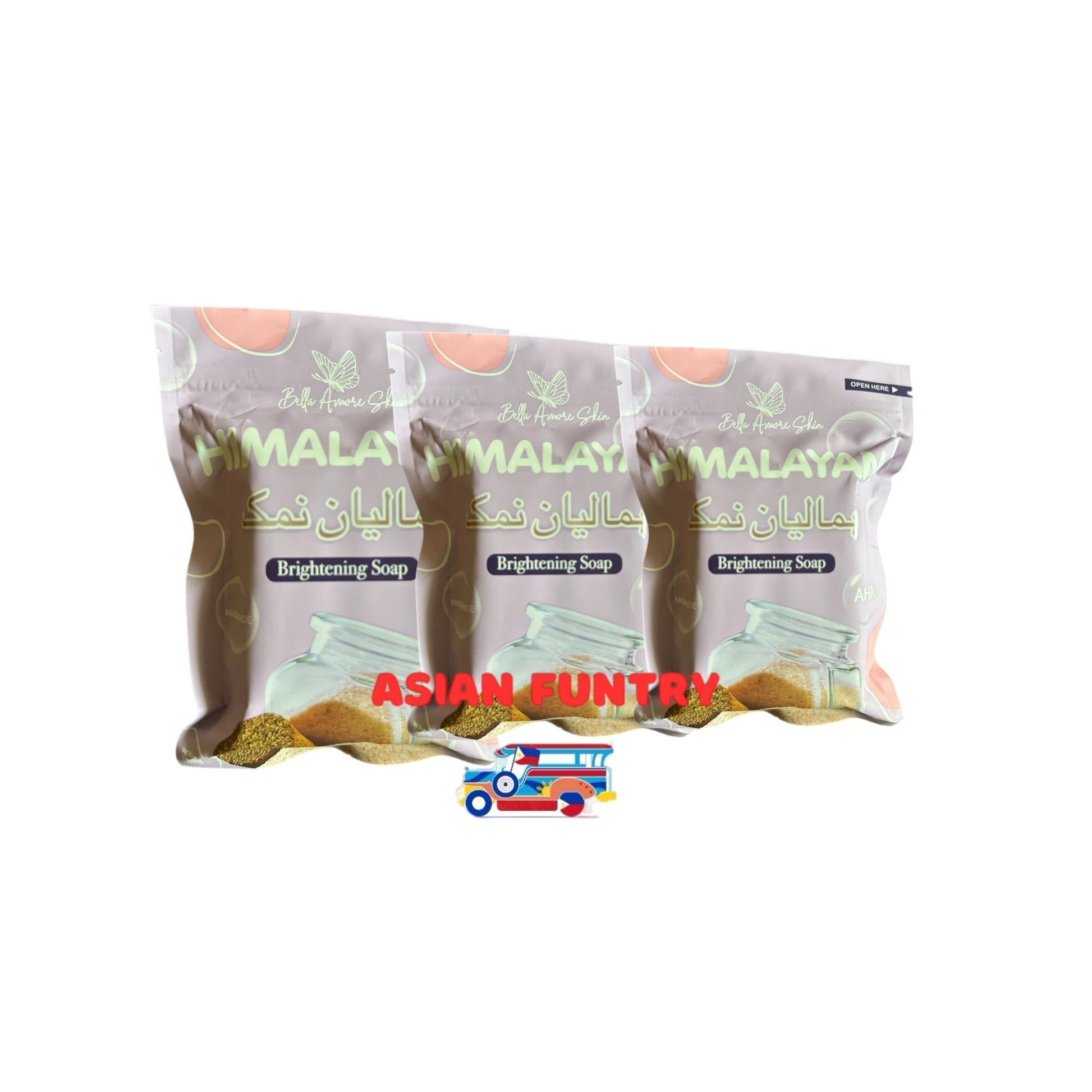 Bella Amore Skin Himalayan Brightening Soap (130g) - Asian Funtry