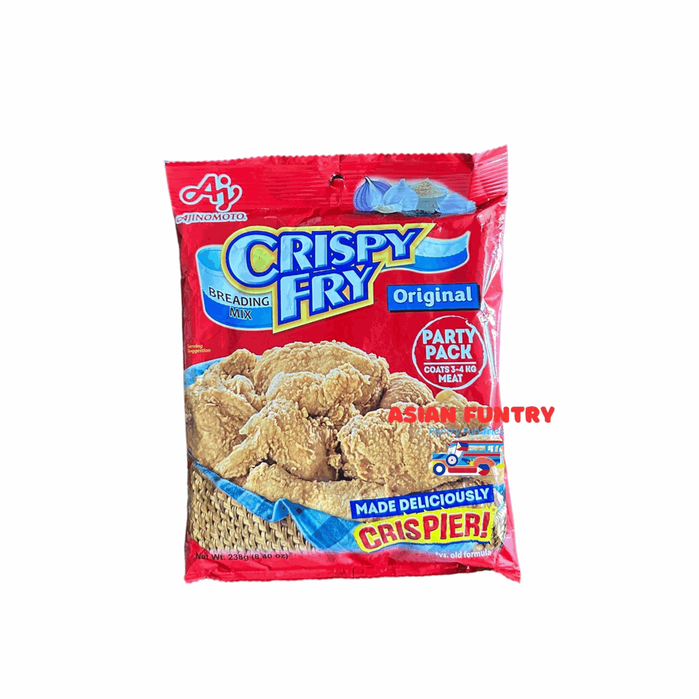 Crispy Fry Original Breading Mix Party pack 238g - Asian Funtry