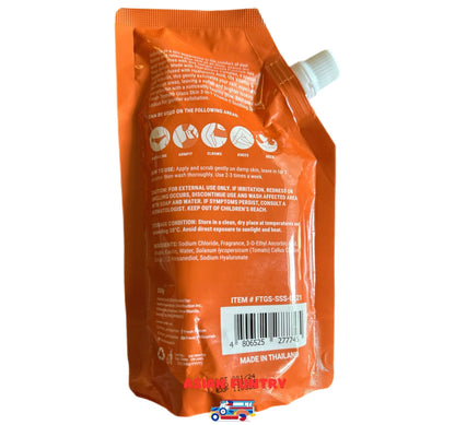 Fresh Skinlab Tomato Glass SKin Spa Salt Scrub (350g) Made in Thailand - Asian Funtry