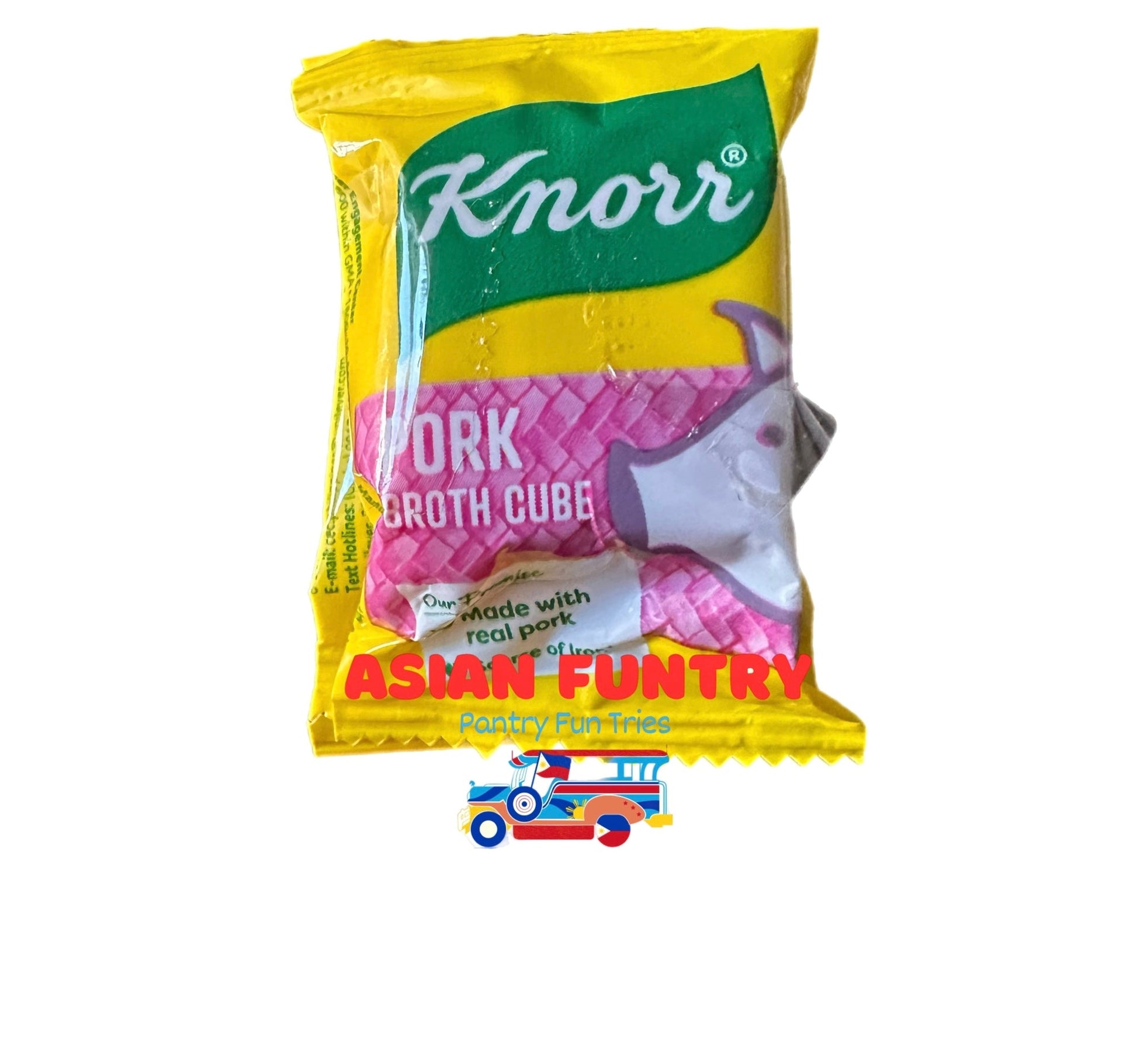 Knorr Pork Cubes (12 Pillow packs) - Asian Funtry