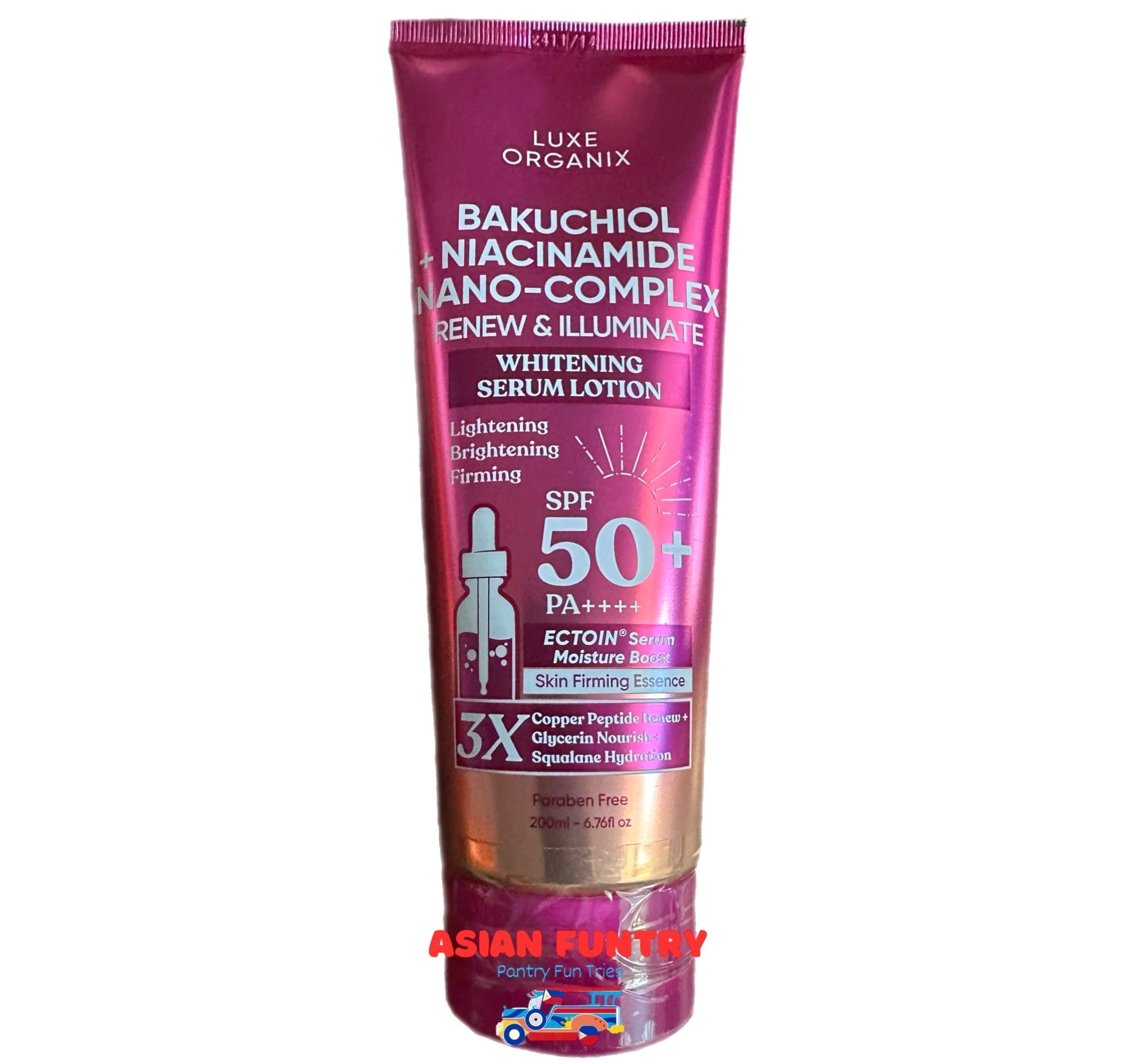 Luxe Organix Serum Lotion Renew & Illuminate 200 ml Made in Thailand - Asian Funtry