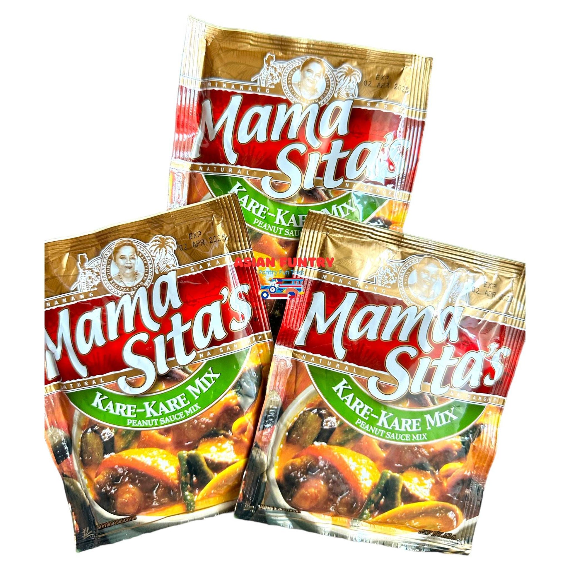 Mama Sita's Kare - kare mix (Peanut sauce mix) 3X57g pack - Asian Funtry