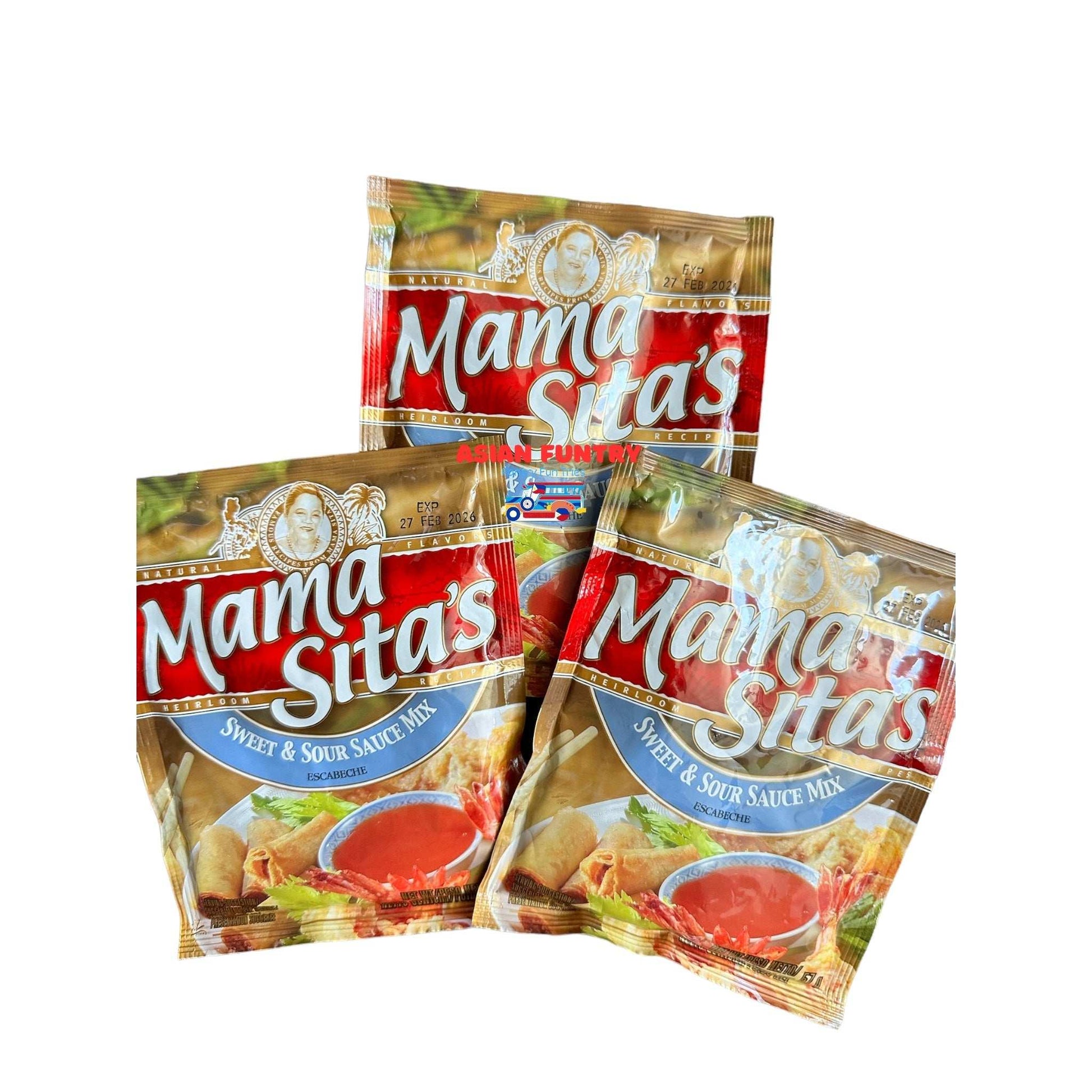 Mama Sita's Sweet and Sour sauce mix (3X57g pouch) - Asian Funtry