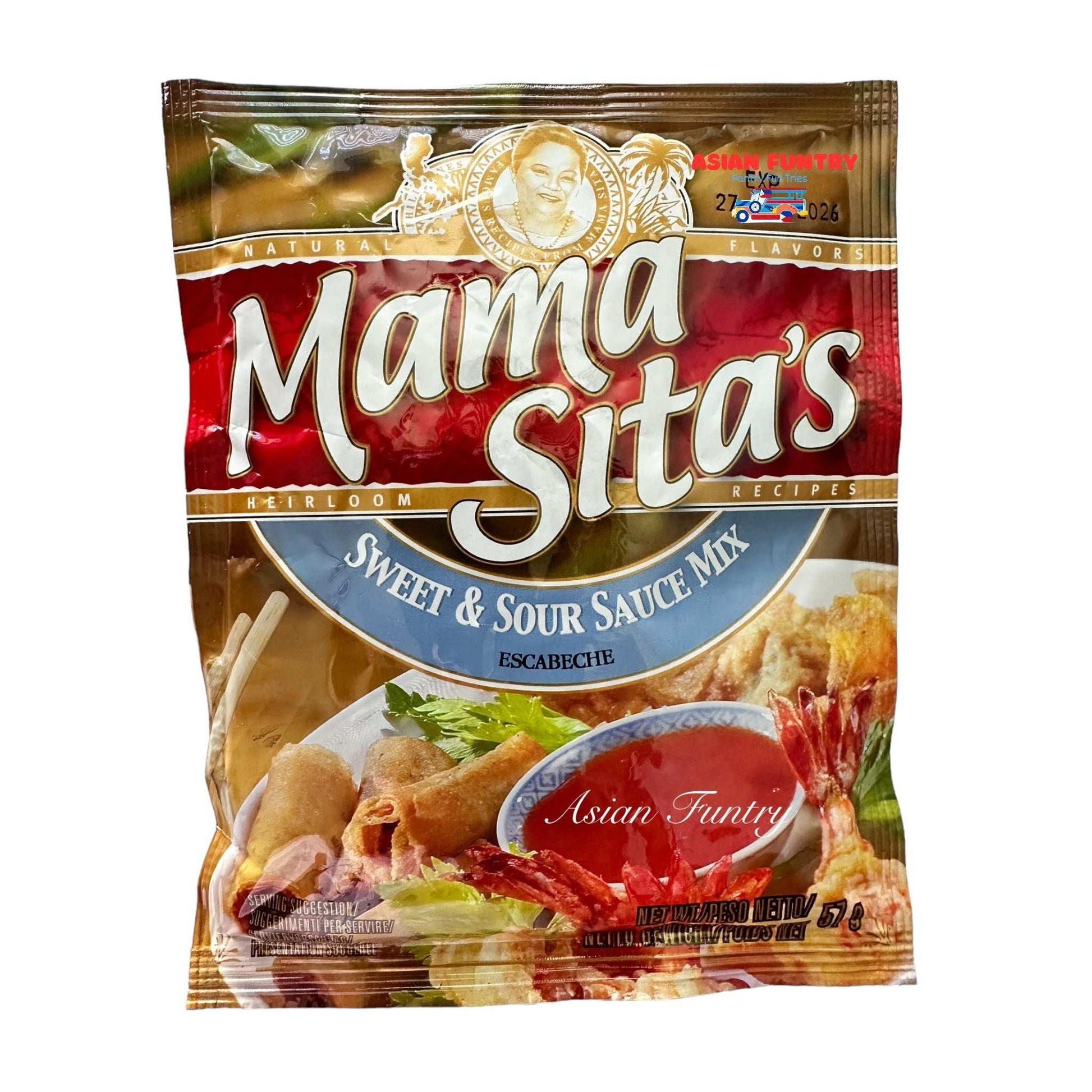 Mama Sita's Sweet and Sour sauce mix (3X57g pouch) - Asian Funtry