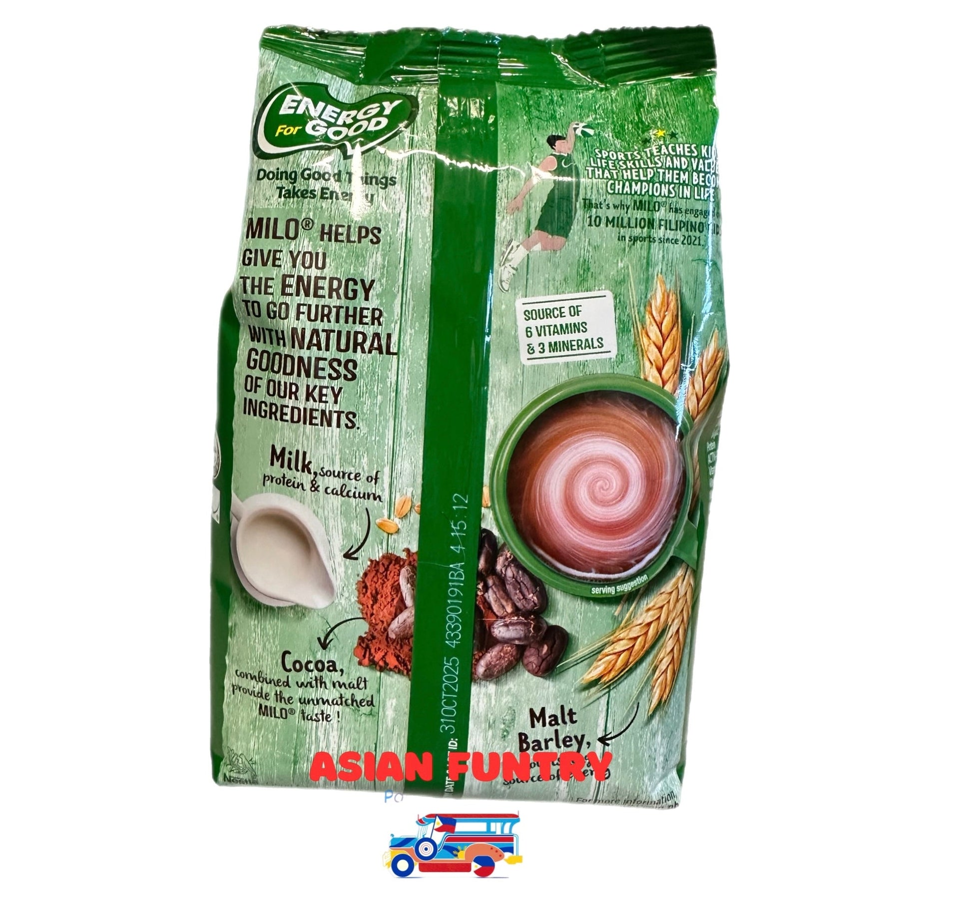 Milo Chocolate Nourishing Drink 300g - Asian Funtry