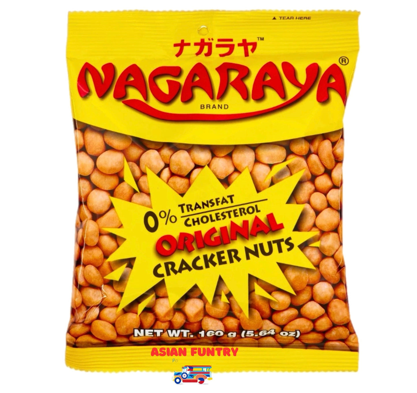 Nagaraya Cracker Nuts Original flavor 160g - Asian Funtry
