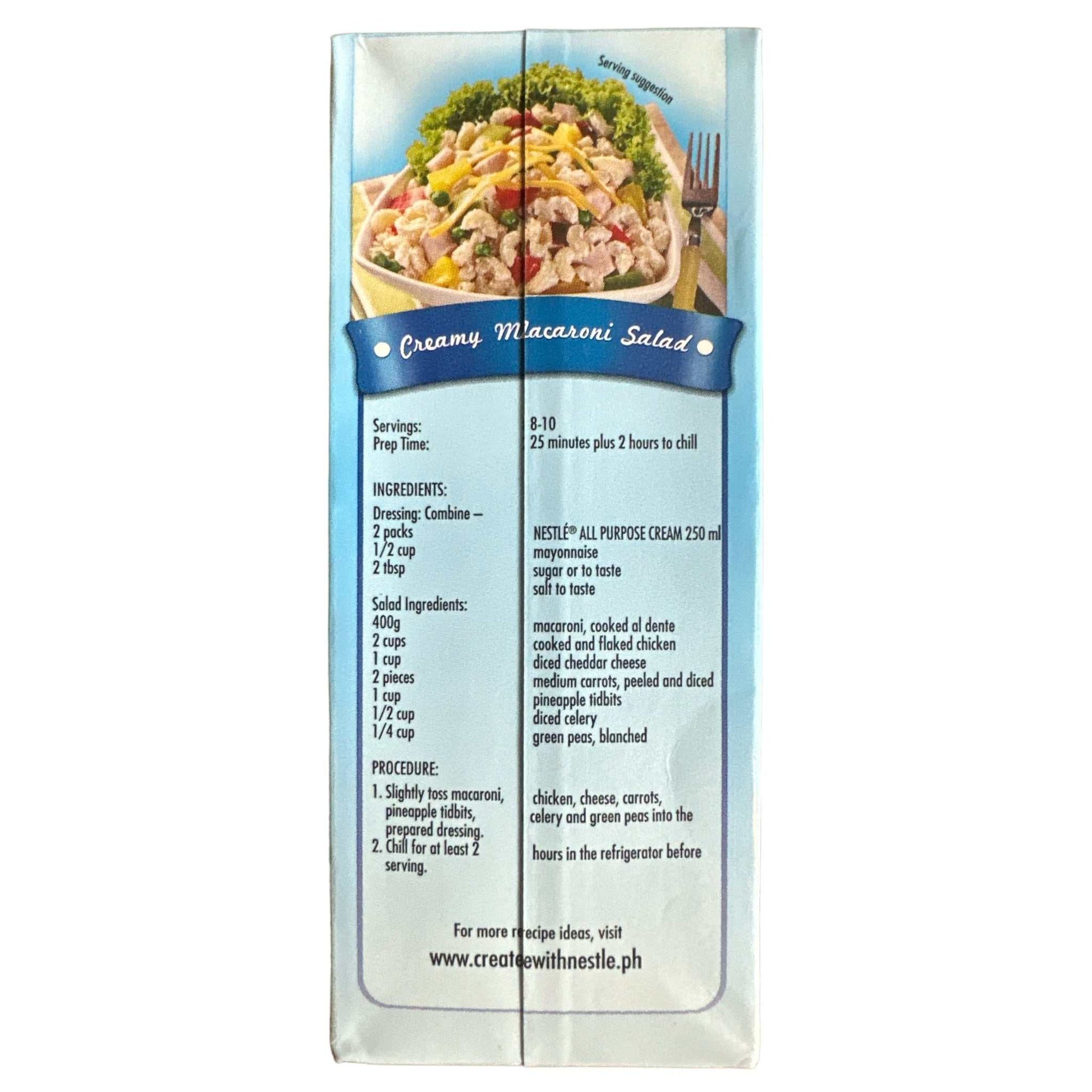 Nestle All Purpose Cream 250ml - Asian Funtry