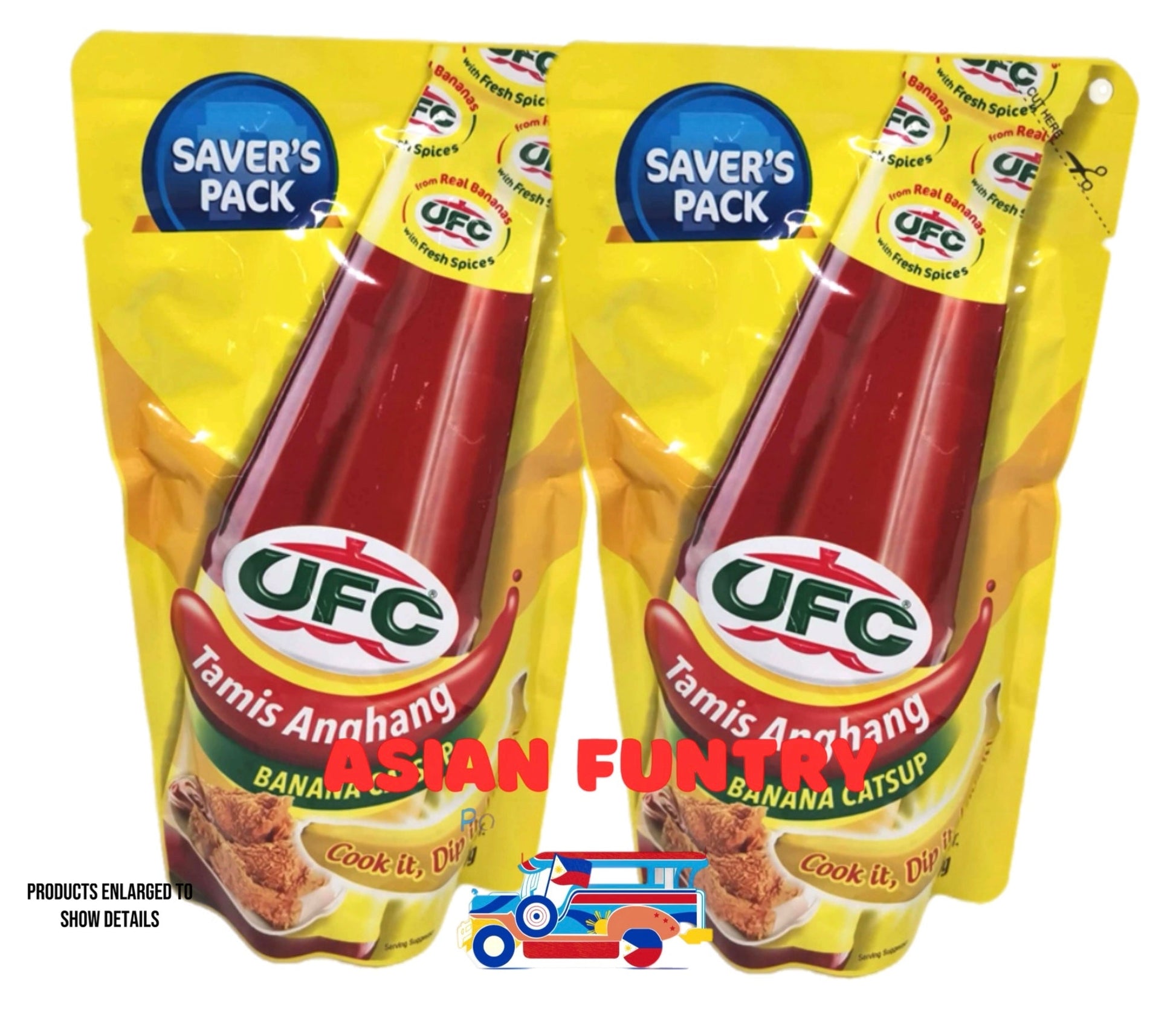 UFC Tamis Anghang Banana Catsup 2X 320g pouch - Asian Funtry